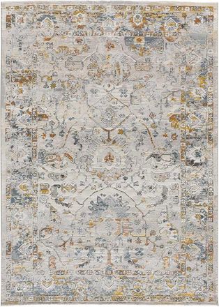 Atticgo Alfombra vintage beige/caldera/azul 154x230 cm