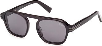 Ermenegildo Zegna EZ0241 Polarized 96D Mens Sunglasses Green Size 51