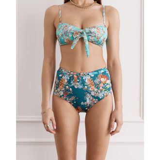 Aqua Blu Australia Marilyn High Waist Pant in Sirene at Nordstrom, Size Xx-Large