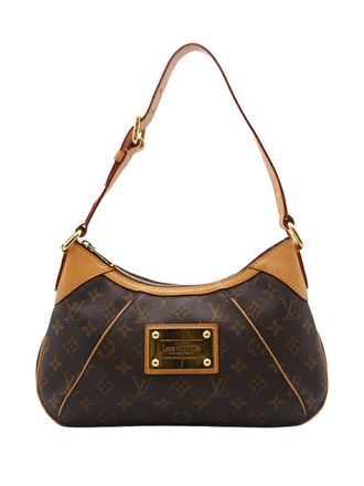 Louis Vuitton 2012 Monogram Thames PM shoulder bag - women - Canvas/Leather - One Size - Brown