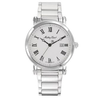 Mathey-Tissot Mathey-Tissot Mens City metal White Dial Watch