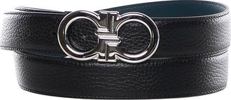 Ferragamo Reversible And Adjustable Gancini Belt