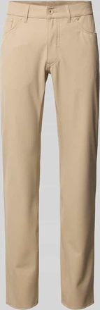 Brax Brax Hose mit Eingrifftaschen Modell Chuck in Beige, Gr&ouml;&szlig;e 32/30