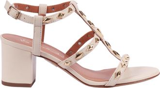 Via Roma 15 Sandaletto Con V Studded Sandals