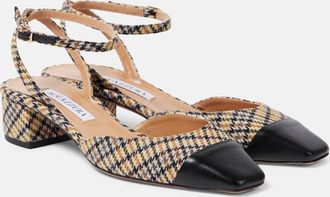Aquazzura French Flirt 35 tartan pumps