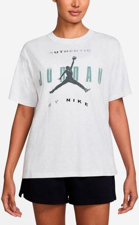 Nike Jordan Flight Relaxed Fit Cotton Graphic T-Shirt in Birch Heather/Cannon/Grey at Nordstrom, Size Xx-Large