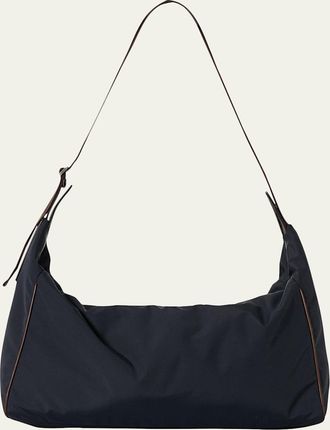 The Row Mens Logan Nylon East-West Bag