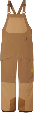 Stio | Womens Skyrider Bib, Size Extra Small in Mudslide/Chipmunk