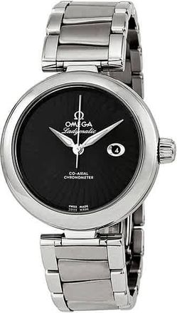 Omega De Ville Ladymatic Automatic Black Dial Stainless Steel Ladies Watch 425.30.34.20.01.001