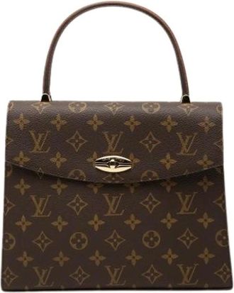 Louis Vuitton Pre-owned Handbags, female, Brown, Size: ONE SIZE Pre-owned Fabric Handbag