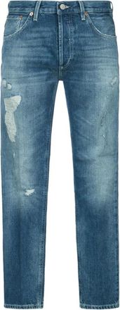 Dondup Pantalone Brighton - Heren - Slim Fit Jeans - Blauw - W33 - Katoen - Jeans