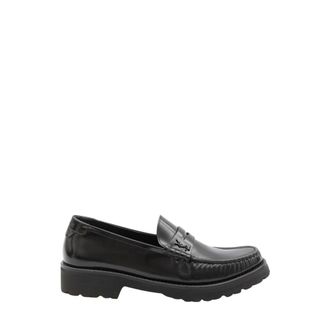 Saint Laurent Le Loafer - Dames - Schoenen - Zwart - Maat: 41 EU Leer
