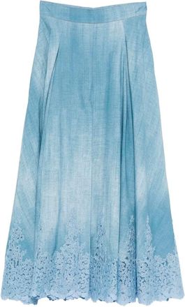 Ermanno Scervino Skirt With Embroidery