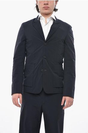 Givenchy Blazer Sfoderato in Nylon Stretch con Tasche a Toppa taglia 44