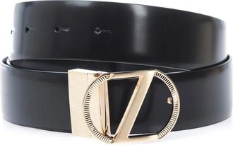 Ermenegildo Zegna Riem - Heren - Riemen - Zwart - 95 CM - Leer - Accessoires