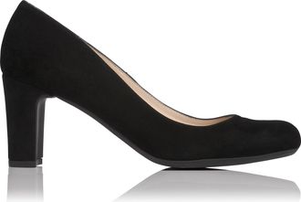 L.k. Bennett Womens Sersha closed courts, Black Suede - Size UK 4