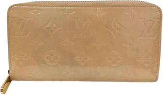 Louis Vuitton Pre-owned Canvas Wallet - Dames - Vintage Accessoires - Beige - ONE Size - Vintage