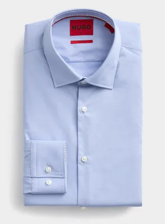 HUGO BOSS Mens Koey poplin shirt Slim fit