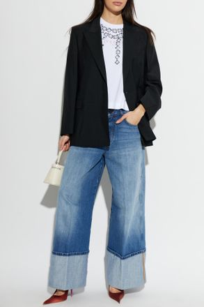 Givenchy T-shirt With Print, Womens, White