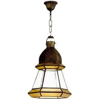 Fabrilamp Fabrilamp - Mi Lampara - Colgante Doble 1l. Marron/marron Cilind (50/40/reg)