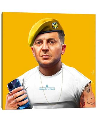 iCanvas Zelensky By Amit Shimoni Wall Art