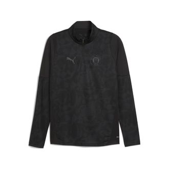 Puma Top da training con zip corta FC St. Pauli da uomo, Accessori, Nero, XL