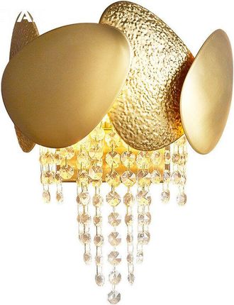 OEM Mia Aplique Oro 220x350mm Acero Cristal 2xg9 Para Sal&oacute;n