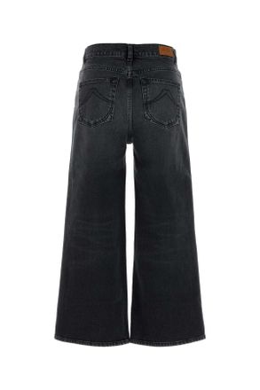 Kenzo Womens Black Stretch Denim Jeans Mediumstoneblackdenim Exterior: Cotton Elastane