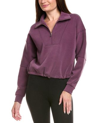 Sweaty Betty Sand Wash Funnel Neck 1/2-Zip Pullover