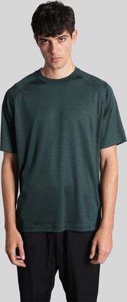 Ermenegildo Zegna T-shirt In Green Wool