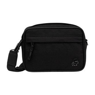 Karl Lagerfeld K Kameo Crossbody - Heren - Tassen - Zwart - Maat: ONE Size Nylon