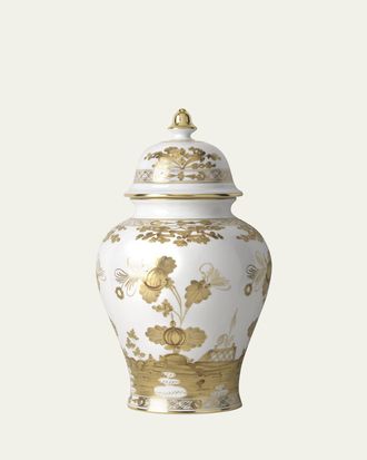 Ginori 1735 Oriente Italiano Potiche Lidded Vase