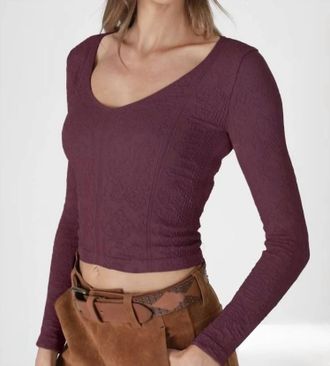 NikiBiki Brenda Top In Fig