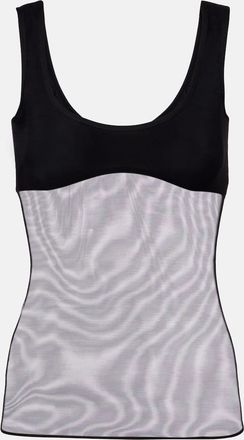 Nensi Dojaka Tank top in mesh
