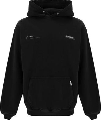 Represent Cotton Hoodie - Heren - Hoodies - Zwart - XL - Katoen - Hoodies & sweatvesten