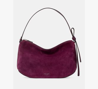 Kate Spade New York Loop Suede Large Shoulder Bag