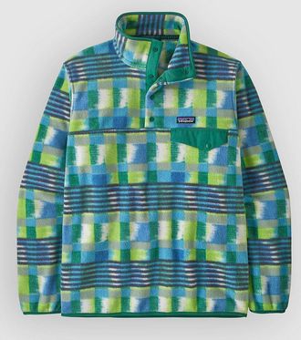 Patagonia LW Synch Snap-T Half-Zip Fleece Pullover blau