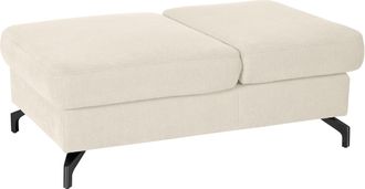 Sit&more Hocker »Percy« Fusshöhe 12 cm, mit Klappfunktion, wahlweise in 2 Fussfarben