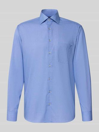 Eterna Regular Fit Business-Hemd mit Kentkragen in Royal, Gr&ouml;&szlig;e 39
