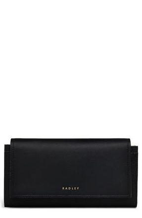 Radley London Holmes Avenue Large Flapover Wallet in Black at Nordstrom Rack
