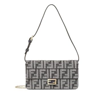 Fendi (WMNS) Fendi FW25 Wallet On Chain Baguette Blue 8M0498AUT4F1UJ5
