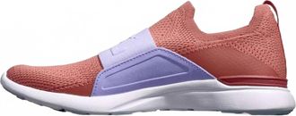 Athletic Propulsion Labs Womens Techloom Bliss Shoe In Cedar/bellflower/white