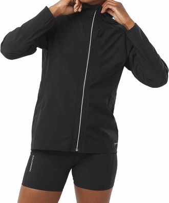 Salomon Bonatti Trail Jacket In Deep Black