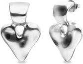 UNOde50 Sterling Silver Plated Heart Earrings at Nordstrom