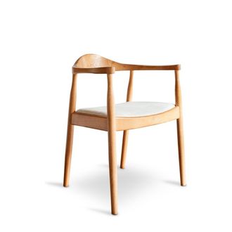 PIB Silla escandinava de olmo macizo claro