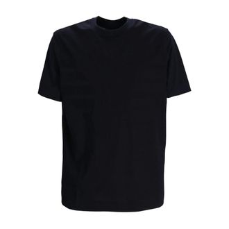 Emporio Armani Blauwe T-shirts en Polos Crew Neck - Heren - T-shirts - Blauw - S - Tops