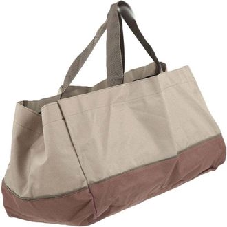 OEM [mai Usato]supporto In Legno Di Alta Qualit&agrave; Con Borsa Per Il Trasporto - Robusto Ed Extra Large - Ideale Per Caminetti, Stufe A Legna, Legna Da Arder
