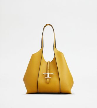 Tod's T Timeless Shopping Bag in Leather Small