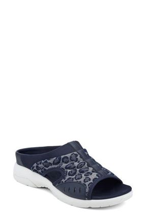 Easy Spirit Traciee Slide Sandal in Medium Blue at Nordstrom, Size 8.5
