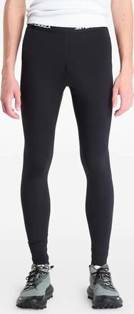 adidas logo-waistband base layer leggings - men - Recycled Polyester/Elastane - M - Black